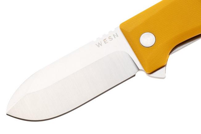 Afbeelding voor WESN Allman SN04-3, CPM S35VN, Mustard G10, zakmes