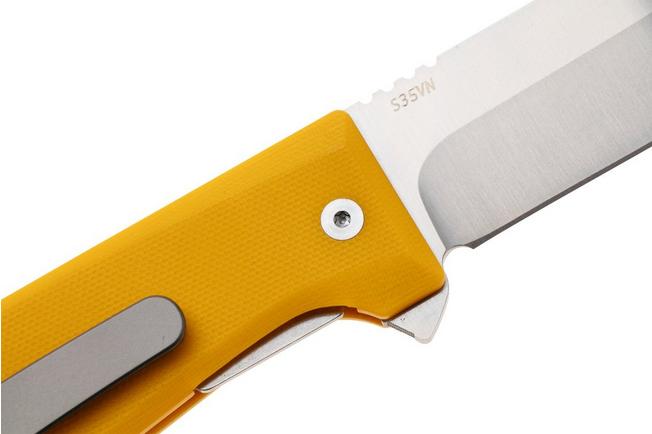 Afbeelding voor WESN Allman SN04-3, CPM S35VN, Mustard G10, zakmes