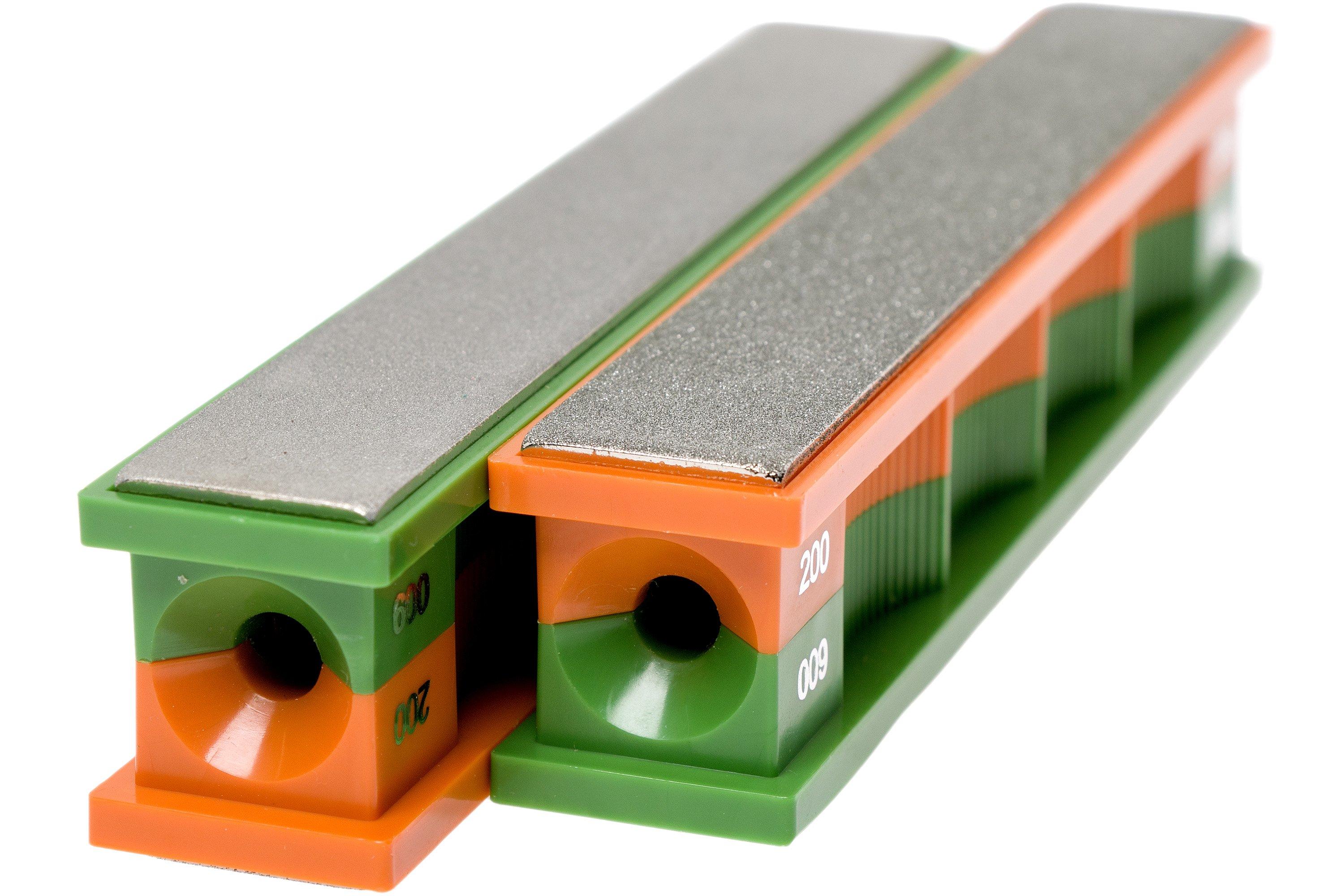Wicked Edge Diamond sharpening stone set grain 200/600 Advantageously