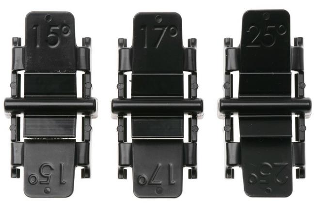 Afbeelding voor Wicked Edge Venture WEKG-SET Set Of 3 Knife Guides, slijphoekgeleiders (15, 17 & 25°)