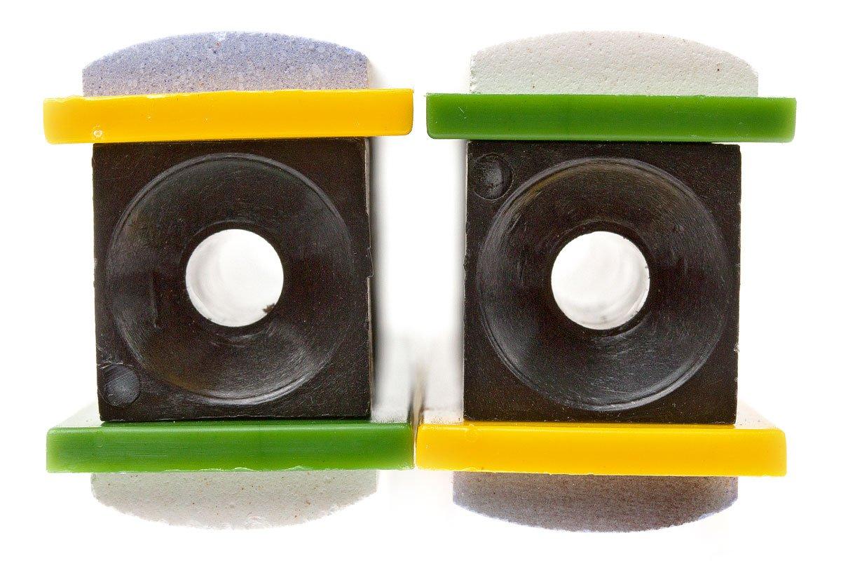 Wicked Edge Ceramic Stones for Curved Blades, 400/600 Advantageously