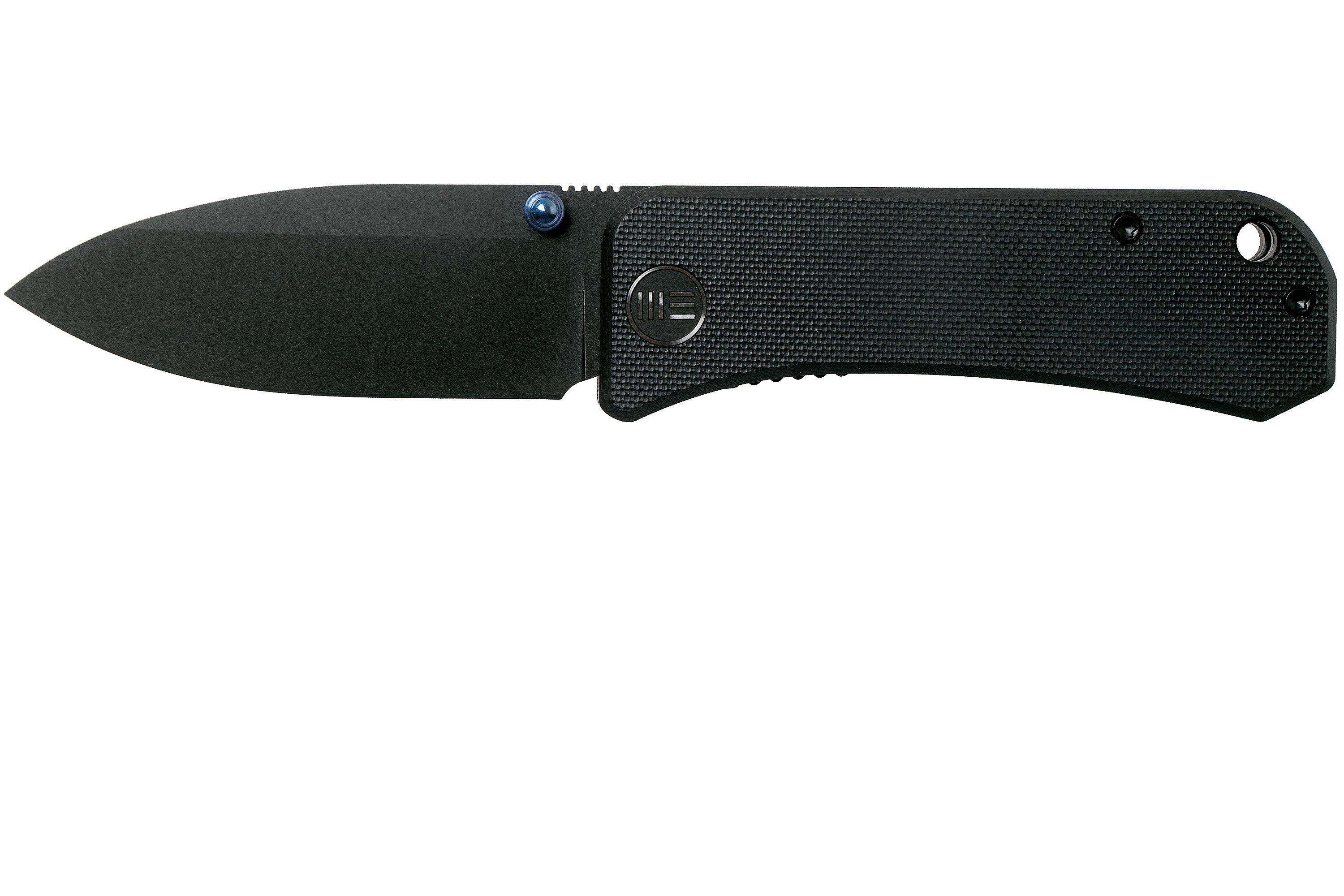  WeKnife Banter Pocket Knife for EDC, Ben Petersen Folding Knife  with 2.9”S35VN Blade, Titanium Thumb Stud Opener 2004B (Black) : Tools &  Home Improvement