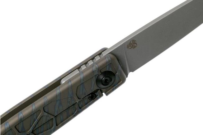 Image for WE Knife Roman 2008D Flamed pocket knife, Alessandra de Santis design