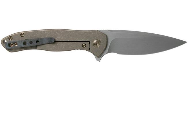 Bild für WE Knife Kitefin 2009A Gold Shredded Carbonfiber Limited Edition Taschenmesser
