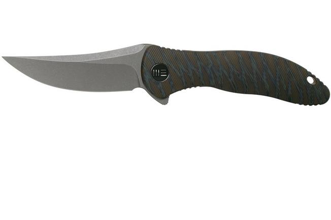 Imagen para WE Knife Mini Synergy 2011C Tiger Stripe navaja, Jim O'Young design