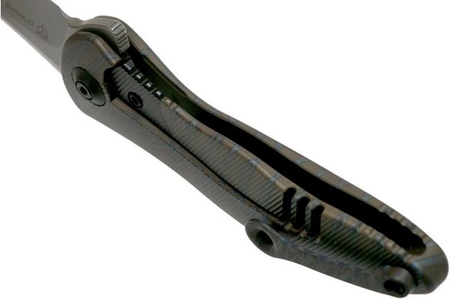 Imagen para WE Knife Mini Synergy 2011C Tiger Stripe navaja, Jim O'Young design