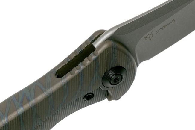 Imagen para WE Knife Mini Synergy 2011C Tiger Stripe navaja, Jim O'Young design