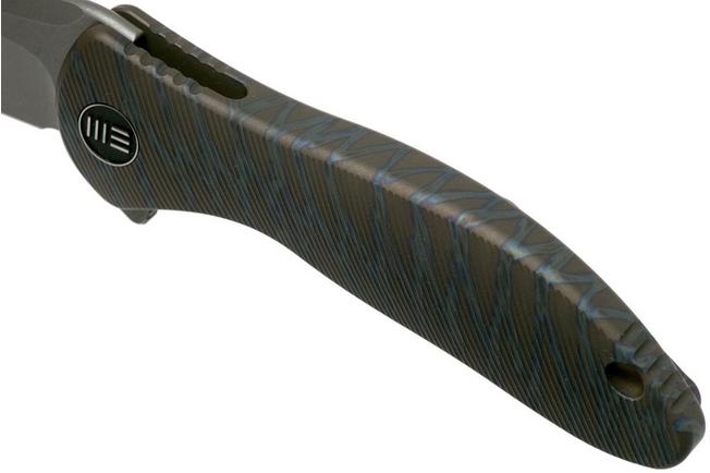 Imagen para WE Knife Mini Synergy 2011C Tiger Stripe navaja, Jim O'Young design