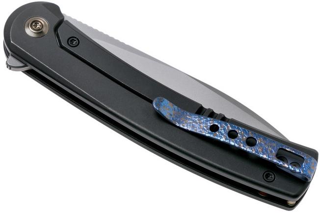 Image for WE Knife Upshot 2102A Black, Bead Blast, Limited Edition pocket knife