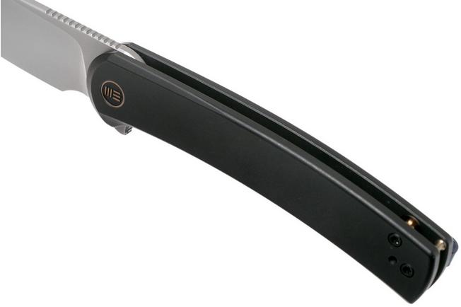 Image for WE Knife Upshot 2102A Black, Bead Blast, Limited Edition pocket knife