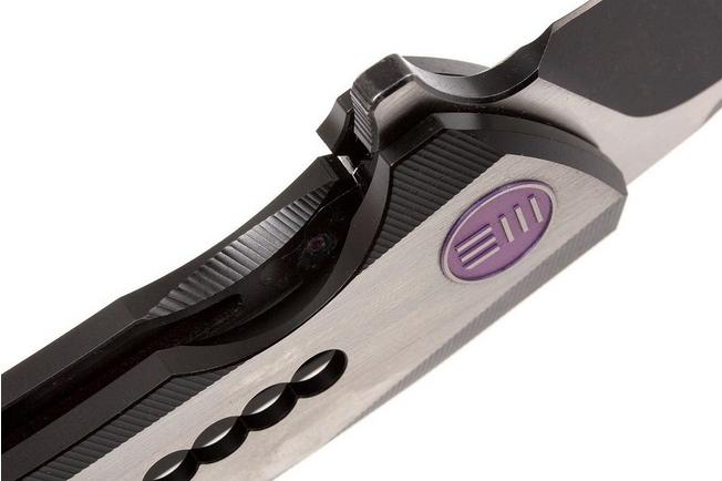Image for WE Knife 603A, droppoint, blackwash/gesatineerd