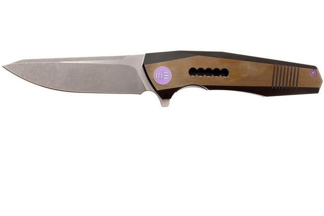 Bild für WE Knife 603B, Drop-Point, stonewash/satiniert