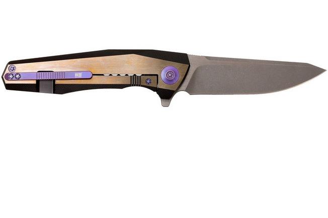 Bild für WE Knife 603B, Drop-Point, stonewash/satiniert