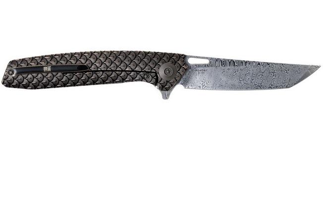 Image for WE Knife 604DST Damasteel Limited Edition tanto pocket knife