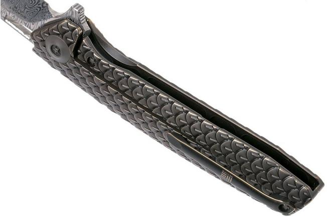 Image for WE Knife 604DST Damasteel Limited Edition tanto pocket knife