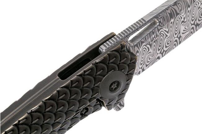 Image for WE Knife 604DST Damasteel Limited Edition tanto pocket knife