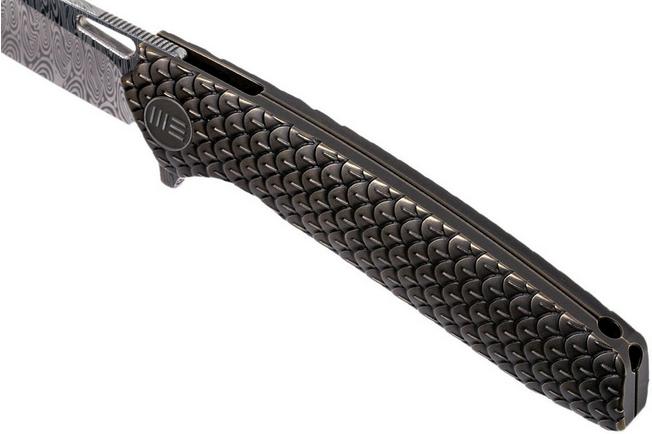 Image for WE Knife 604DST Damasteel Limited Edition tanto pocket knife