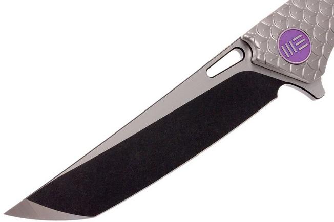 Bild für WE Knife 604P Tanto Taschenmesser grau, satiniert/blackwash