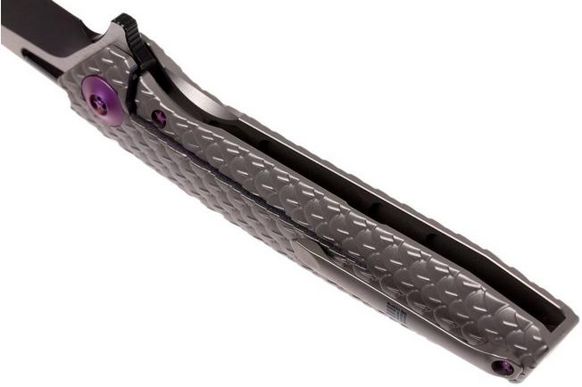Bild für WE Knife 604P Tanto Taschenmesser grau, satiniert/blackwash