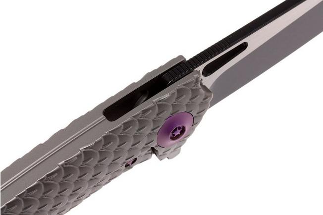 Bild für WE Knife 604P Tanto Taschenmesser grau, satiniert/blackwash