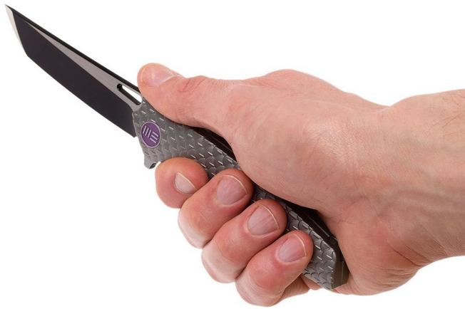 Bild für WE Knife 604P Tanto Taschenmesser grau, satiniert/blackwash