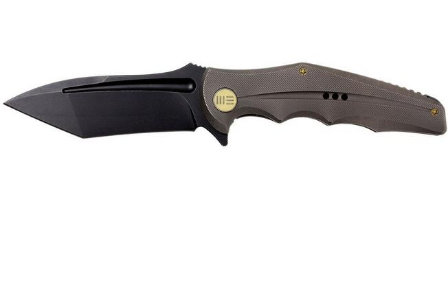 Bild für WE Knife 608C, Tanto Taschenmesser, blackwash