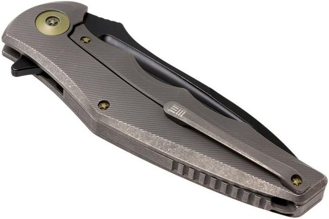 Bild für WE Knife 608C, Tanto Taschenmesser, blackwash