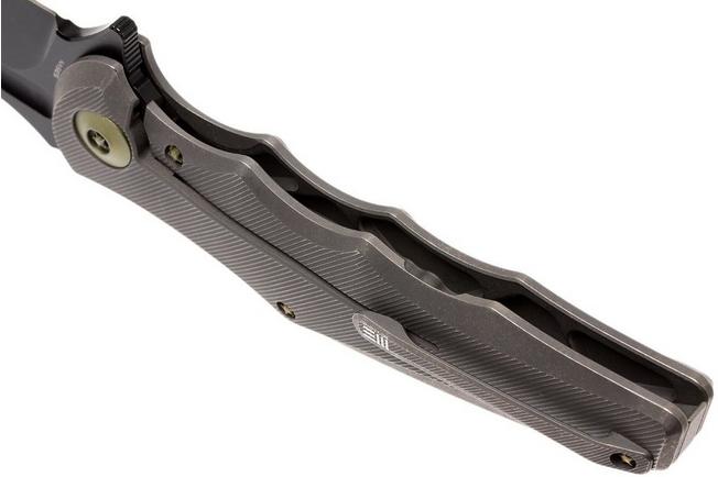 Bild für WE Knife 608C, Tanto Taschenmesser, blackwash