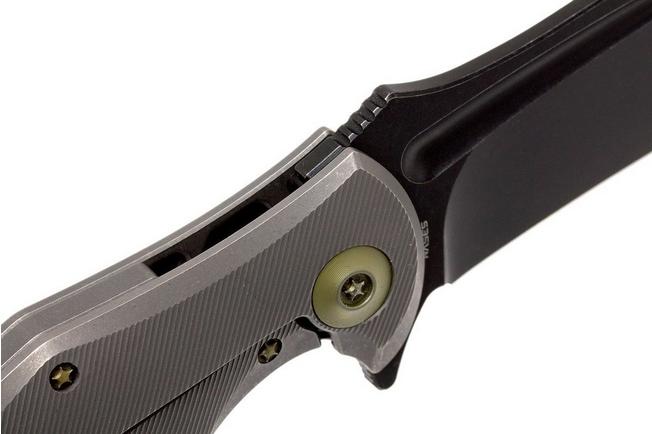 Bild für WE Knife 608C, Tanto Taschenmesser, blackwash