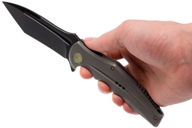 Bild für WE Knife 608C, Tanto Taschenmesser, blackwash