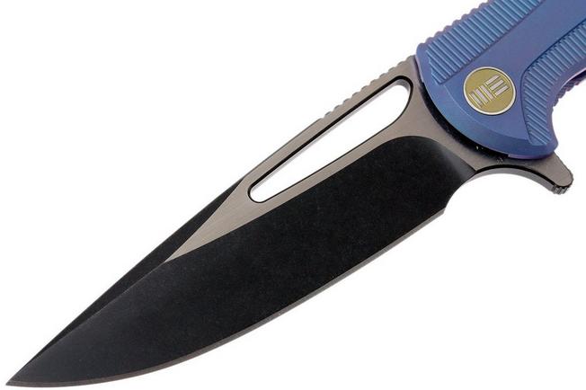 Afbeelding voor WE Knife 615C Cirrus zakmes, droppoint, blackwash/gesatineerd