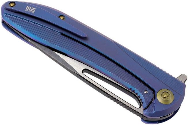 Afbeelding voor WE Knife 615C Cirrus zakmes, droppoint, blackwash/gesatineerd