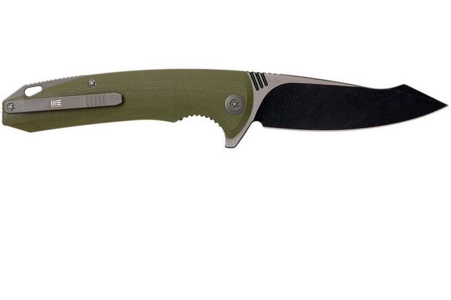 Image for WE Knife 617C pocket knife, droppoint, blackwash/satin finish