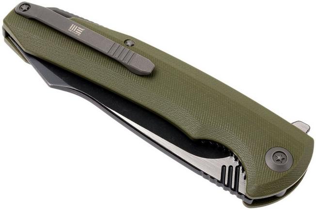 Image for WE Knife 617C pocket knife, droppoint, blackwash/satin finish