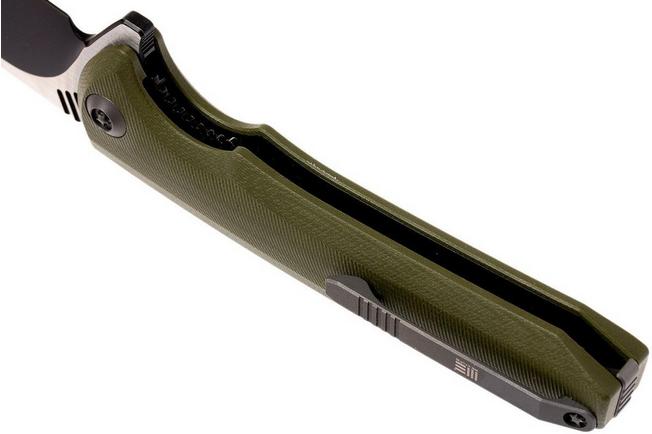 Image for WE Knife 617C pocket knife, droppoint, blackwash/satin finish