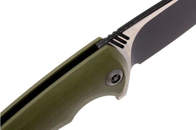 Image for WE Knife 617C pocket knife, droppoint, blackwash/satin finish