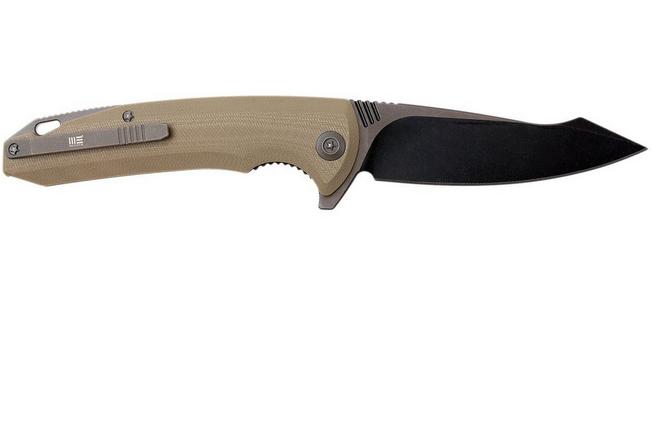 Image for WE Knife 617E pocket knife, droppoint, blackwash/satin finish