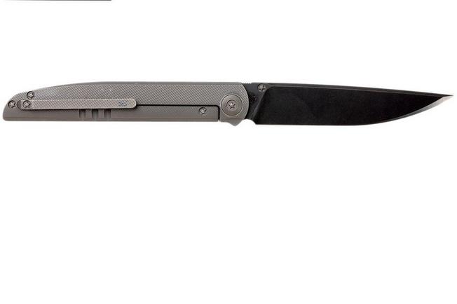 Bild für WE Knife 618C Taschenmesser, Drop Point, blackwashed