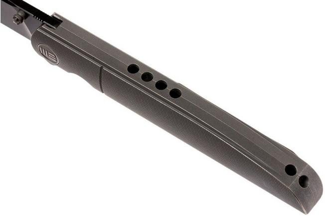 Bild für WE Knife 618C Taschenmesser, Drop Point, blackwashed