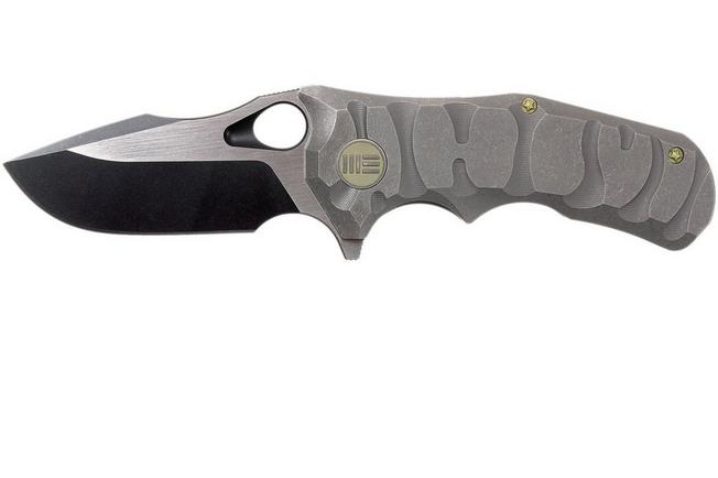 Image for WE Knife 619E pocket knife, black/satin finish, grey