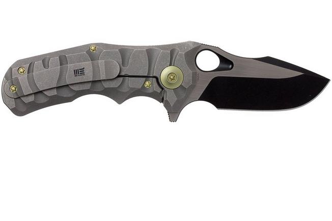 Image for WE Knife 619E pocket knife, black/satin finish, grey