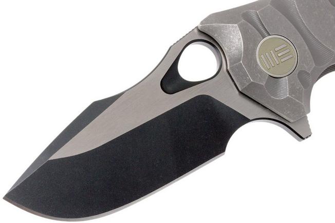 Image for WE Knife 619E pocket knife, black/satin finish, grey