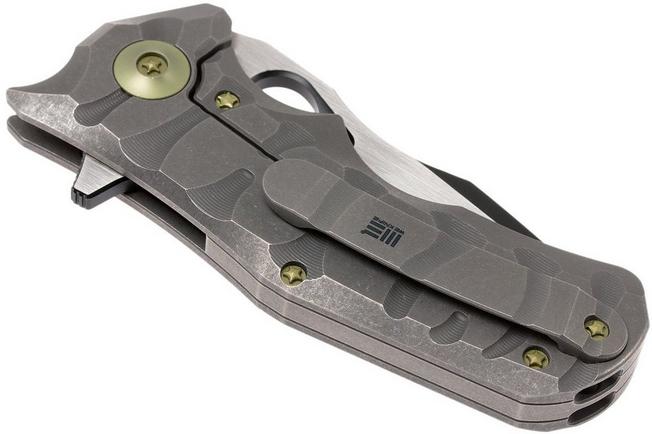 Image for WE Knife 619E pocket knife, black/satin finish, grey