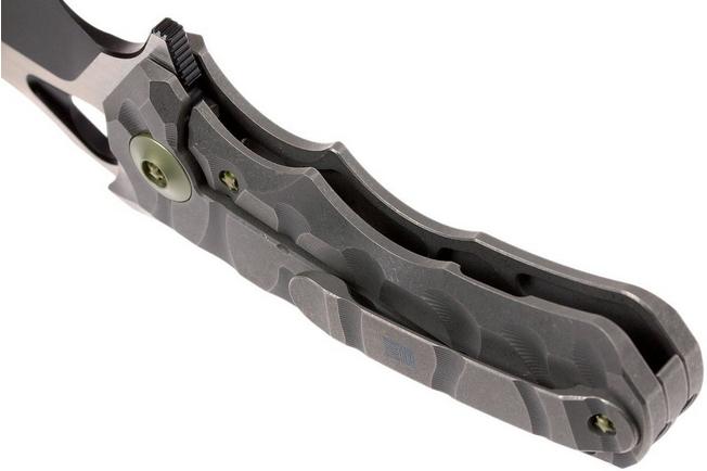 Image for WE Knife 619E pocket knife, black/satin finish, grey