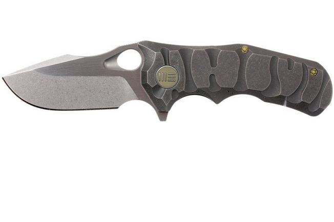 Image for WE Knife 619F pocket knife, stonewash/satin, grey