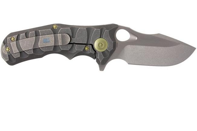 Image for WE Knife 619F pocket knife, stonewash/satin, grey