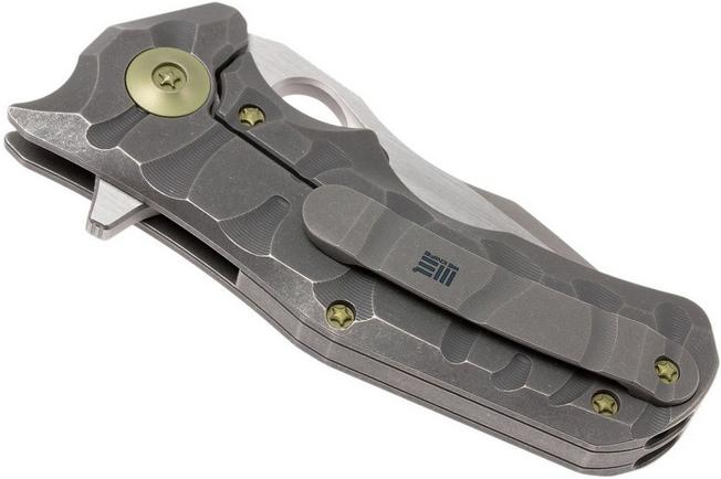 Image for WE Knife 619F pocket knife, stonewash/satin, grey