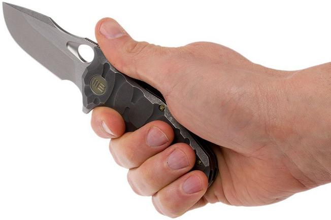 Image for WE Knife 619F pocket knife, stonewash/satin, grey