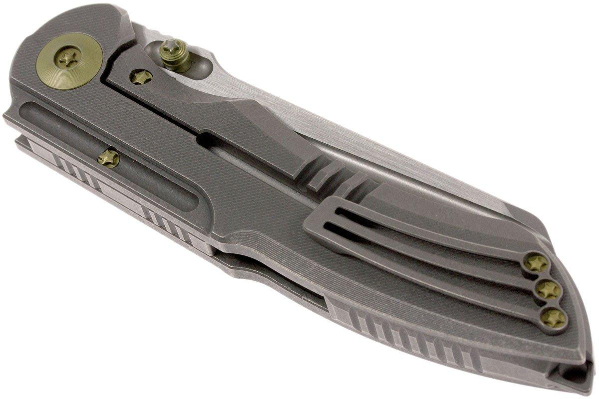 WE Knife 620H pocket knife, stonewash/satin, grey | Advantageously ...