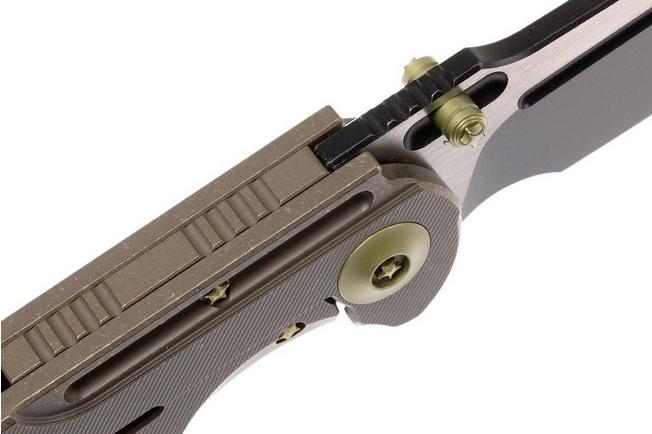 Bild für WE Knife 620I Taschenmesser, schwarz/satiniert, bronze
